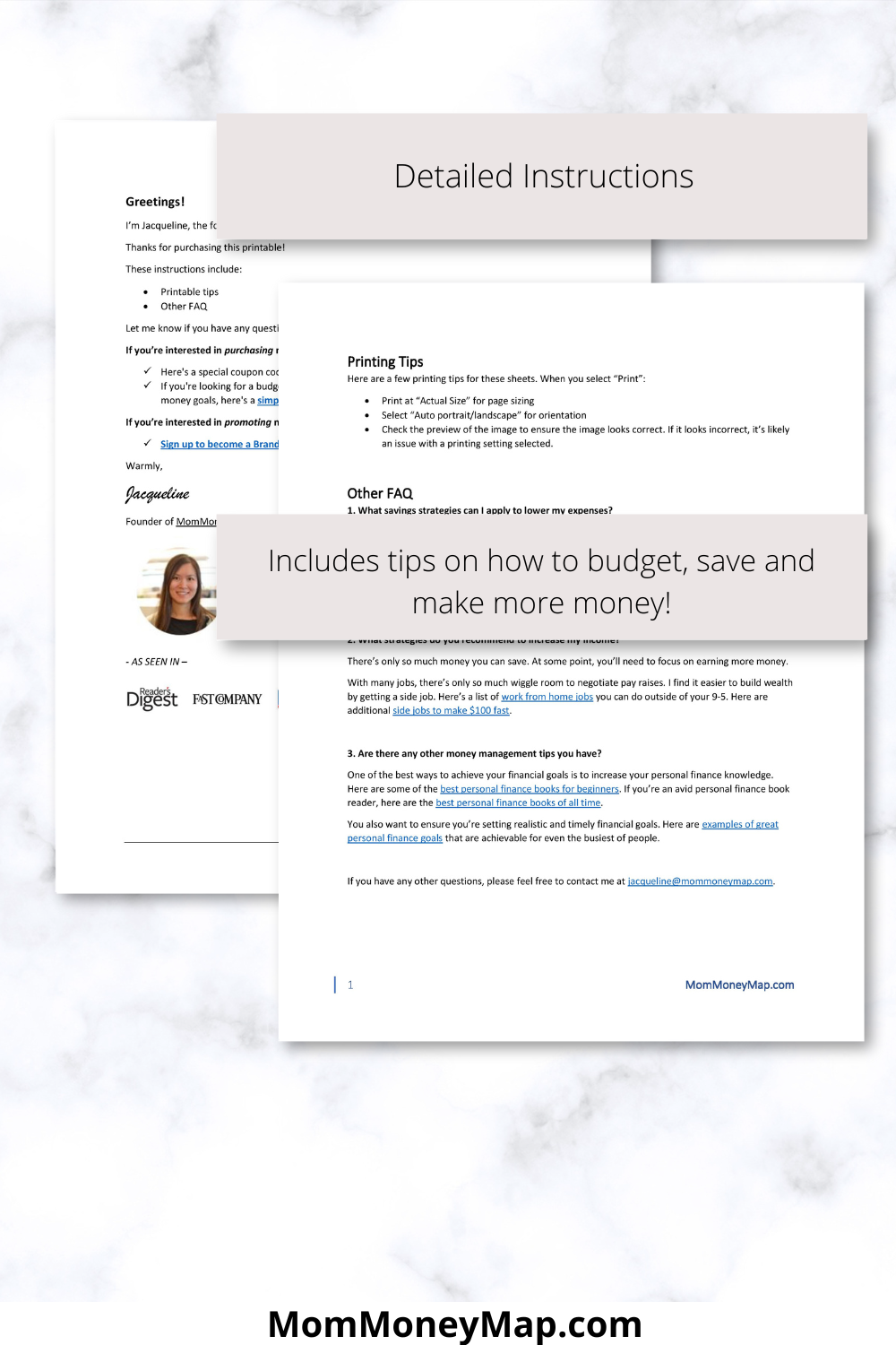 Baby Planner Printables PDF Bundle